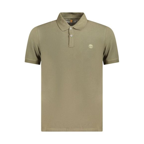 Timberland Classic Polo Shirt Short Sleeve Men Green Polos